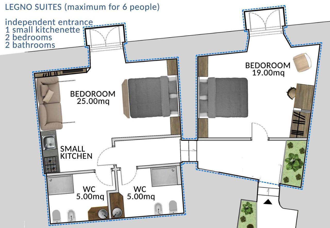 LegnoSuites Naples Extérieur photo